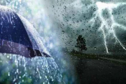 Meteoroloji'den sağanak yağış uyarısı