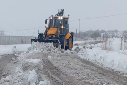 Gaziantep Büyükşehir’den ilçelerde karla mücadele seferberliği