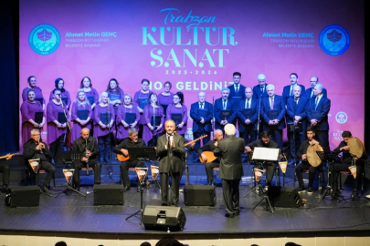 Trabzon’da Türk Halk Müziği rüzgarı esti