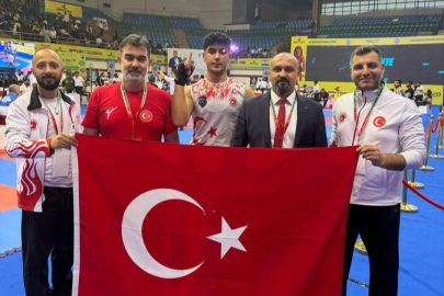 Malatya’ya uluslararası gurur: İshak Kocaman altınla döndü