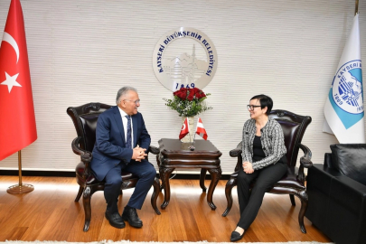 Avusturya Ankara Büyükelçisi'nden Büyükkılıç'a ziyaret