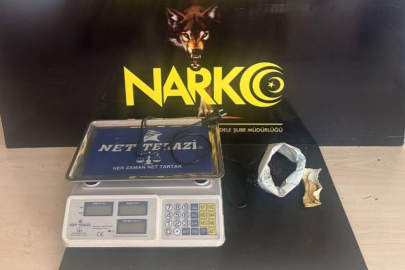 Düzce’de uyuşturucu operasyonunda 1 şüpheli yakalandı