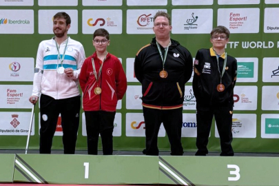 Konya Karataylı sporcu Tahir Efe Şahin Avrupa şampiyonu