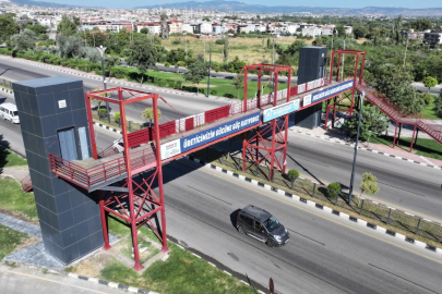 Manisa’da üst geçide asansör kolaylığı