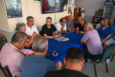 Başkan Eşki Ümit Mahallesi’nde vatandaşlarla buluştu