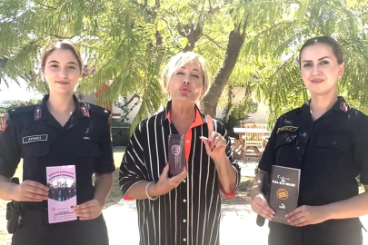 Emel Sayın, KADES farkındalık çalışmasına destek verdi